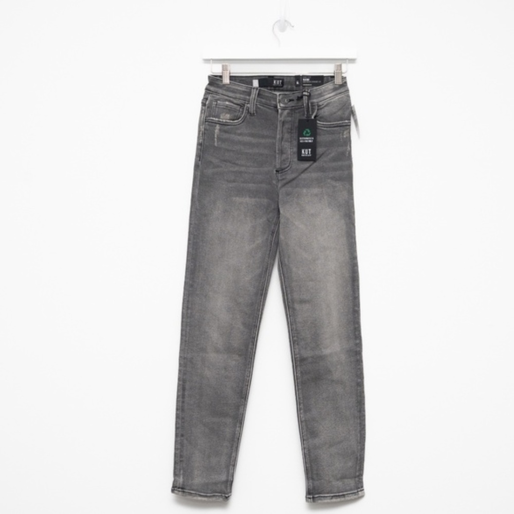 KUT from the Kloth‎ - Naomi High Rise Girlfriend Straight Leg Jeans